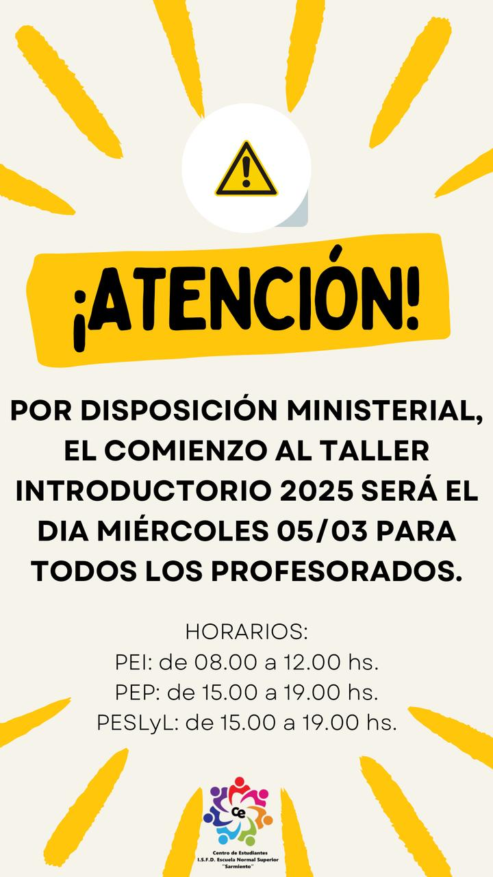 Taller introductorio 2025